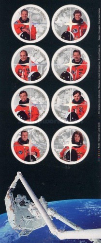 [Canadian Astronauts - Self-Adhesive, type ]