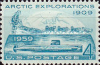 [The 50th Anniversary of the Arctic Journey of Robert Peary & USS Nautilus First Submerged Transit Beneath the North Pole, type WE]