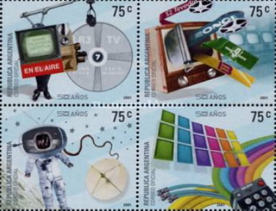 [The 50th Anniversary of Television in Argentina, type ]