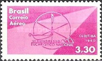 [Airmail - The 7th Anniversary of the National Eucharistic Congress, Curitiba, type AJO]