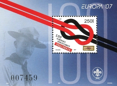 [EUROPA Stamps - The 100th Anniversary of Scouting, type ]