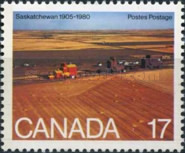 [The 75th Anniversary of Alberta and Saskatchewan Provinces, type ZJ]