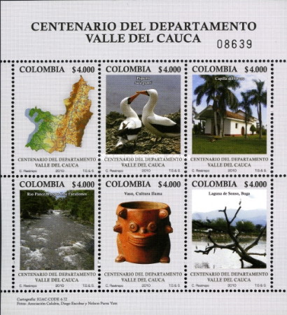 [The 100th Anniversary of the District of Valle del Cauca, type ]