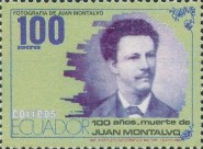 [The 100th Anniversary of the Death of Juan Montalvo, 1832-1889, type CAT]