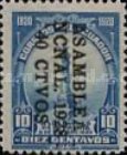 [National Assembly - Issues of 1920 Overprinted "ASAMBLEA NCNAL 1928" and Surcharged, type GL]