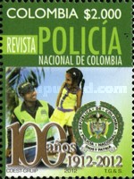 [The 100th Anniversary of Policia Nacional de Colombia, type CQA]
