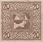 [Newspaper Stamps, type XBF3]