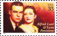 [Alfred Lunt, 1892-1977 & Lynn Fontanne, 1887-1983, type DDQ]