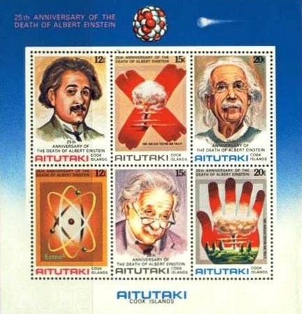 [The 25th Anniversary of the Death of Albert Einstein, 1879-1955, type ]