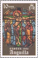 [Easter - Stained Glass Windows from the Cathedral in Chartres, type ZV]