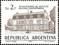 [The 50th Anniversary of the San Martinian National Institute, type AZV]