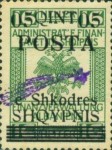 [Austrian Postage Stamps Handstamped in Black - Violet Comet Shooting Right, type M1]