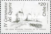 [The 400th Anniversary of "Don Quixote de la Mancha", Novel by Miguel de Cervantes and the 120th Anniversary of Language Academy, type BSB]