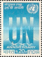 [The 25th Anniversary of United Nations, type LK]