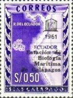 [Opening of Marine Biology Station on Galapagos Islands and 15th Anniversary of UNESCO, type ALP]
