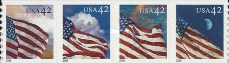 [Flags - Self-Adhesive Coil Stamps, type ]