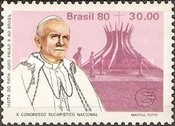 [Papal Visit and the 10th Anniversary of the National Eucharistic Congress - Pope John Paul II and Cathedrals, type BOA]