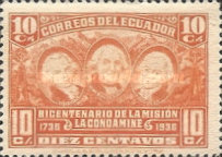 [The 200th Anniversary of La Condamine Scientific Expedition, type KD]