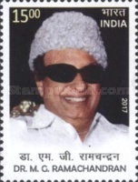 [The 100th Anniversary of the Birth of Marudur Gopalan Ramachandran, 1917-1987, type DPH]