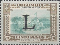 [Airmail - Previous Issues Overprinted L = "Lansa", type RD]
