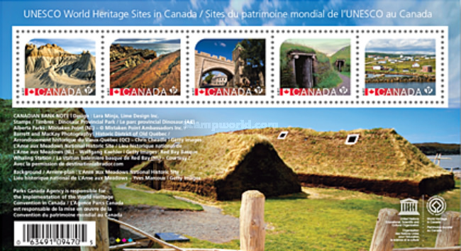 [UNESCO World Heritage Sites in Canada, type ]