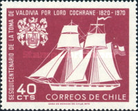 [The 150th Anniversary of Capture of Valdivia by Lord Cochrane, type RP]