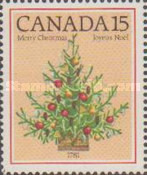 [Christmas - The 200th Anniversary of the First Illuminated Christmas Tree in Canada, type AAU]