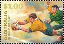 [The 100th Anniversary of the Participation in International Rugby Championships, type BGF]