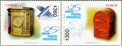 [The 125th Anniversary of Universal Postal Union, type BKA]