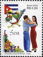 [Son and Samba - Brazil and Cuba Joint issue, type DYI]