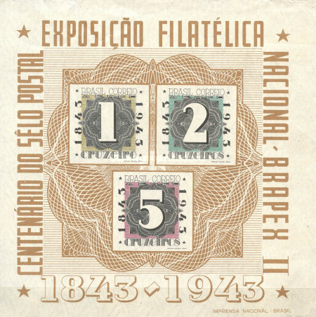 [Airmail - The Second Philatelic Exhibition - Brapex, type ]