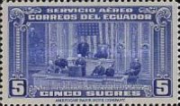 [Airmail - President's Visit to Washington, type QD]