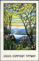 [American Treasures - Stained Glass by Louis Comfort Tiffany - Self-Adhesive, type FEM]