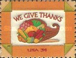 [Thanksgiving Day - Self-Adhesive, type DQY]