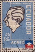 [Airmail - Gabriela Mistral Commemoration, type AGK]