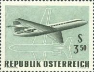 [Airplanes - International Airmail Exhibition (IFA) Vienna 1968, type AEI]