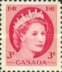 [Queen Elizabeth II - Normal Paper, See 1962 for Fluorescent Stripes, type GT2]