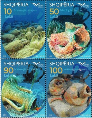 [EUROMED Issue - Underwater Archaeology - Dated 2022, type ]