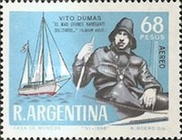 [Airmail - Vito Dumas' World Voyage in Yacht "Legh II", type ZS]
