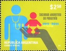 [The 100th Anniversary of the Argentine Pediatrics Society, type DOB]