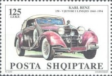 [The 150th Anniversary of the Birth of  Carl Benz, type BRT]