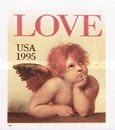 [Love - Cherub - Self-Adhesive (32 cents), type CKN1]