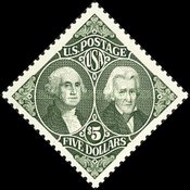 [Presidents - George Washington and Andrew Jackson, type CFU]