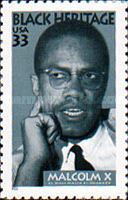 [Black Heritage - Malcolm X, 1925-1965, type DCU]