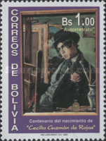 [The 100th Anniversary of the Birth of Cecilio Guzman de Rojas, Artist, type AXT]