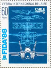 [The 5th International Air Fair "Fida '88", Santiago, type AKD]