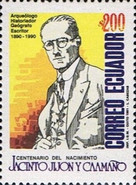 [The 100th Anniversary of the Birth of Jacinto Jijon y Caamano, 1890-1950, type CCU]
