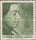 [Gabriela Mistral, Poetess, Nobel Prize Winner, 1889-1957, type KM]