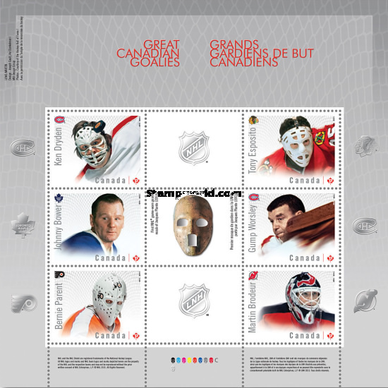 [Ice Hockey - Great Canadian Goalies, type ]