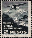 [Airmail - Airplane Stamps Overprinted "LINEA AEREA NACIONAL", type BT3]